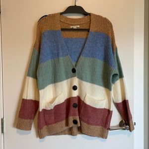 American Eagle button front long cardigan